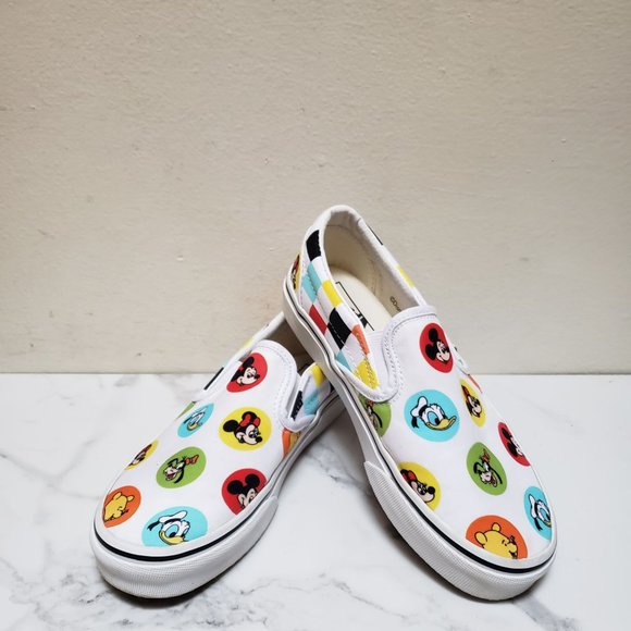 Vans x Disney World 50th Anniversary Classic Slip-On Sneakers - Picture 4 of 16